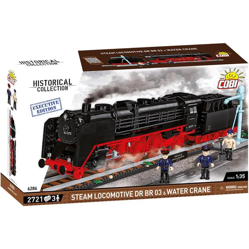 Cobi 6286 DR BR 03 Dampflokomotive mit Wasserkran Executive Edition Bausteine NerdMania