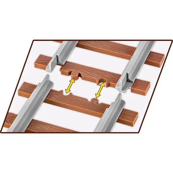 COBI DR BR Class 52 Steam Locomotive Historical Collection Bausteine