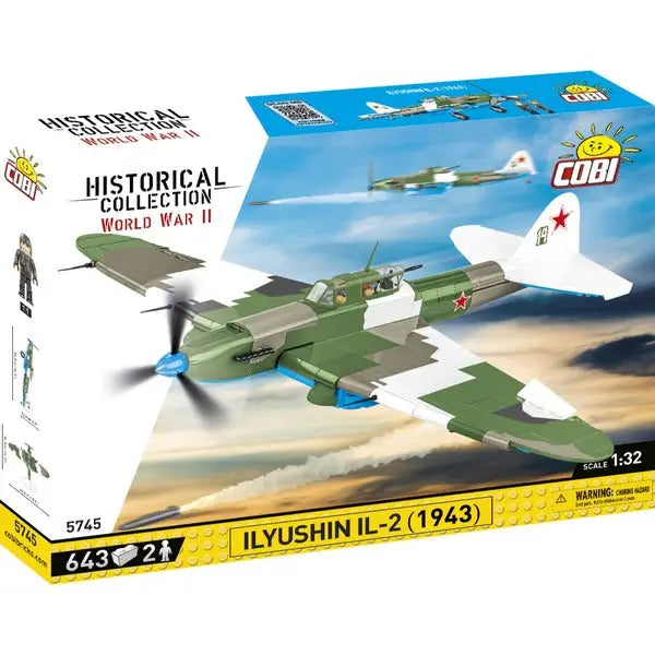Cobi 5745 Ilyushin IL-2 1943 Historical Collection Bausteine NerdMania