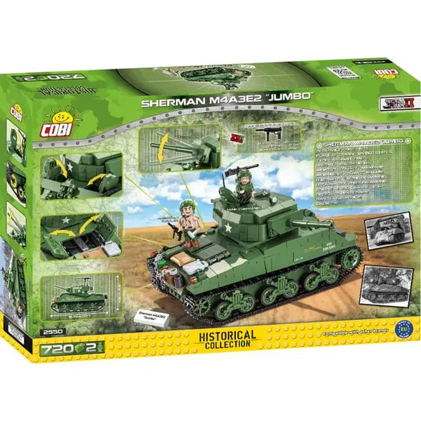 COBI Sherman M4A3E2 Jumbo Historical Collection Bausteine NerdMania