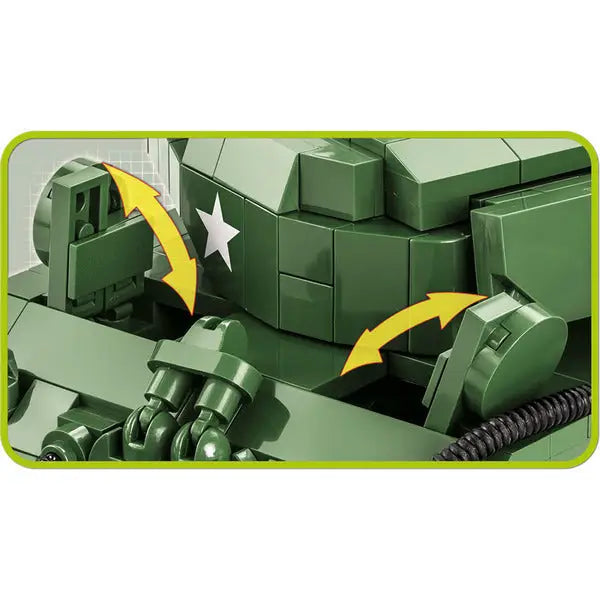 COBI Sherman M4A3E2 Jumbo Historical Collection Bausteine NerdMania