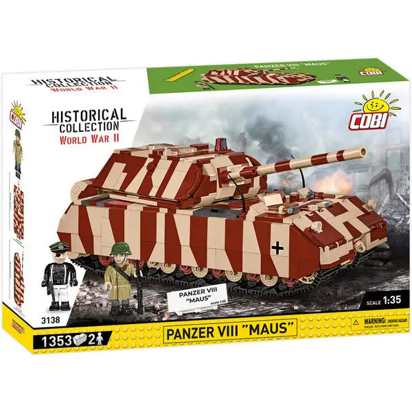 COBI 3138 Panzer VIII Maus Historical Collection Bausteine NerdMania