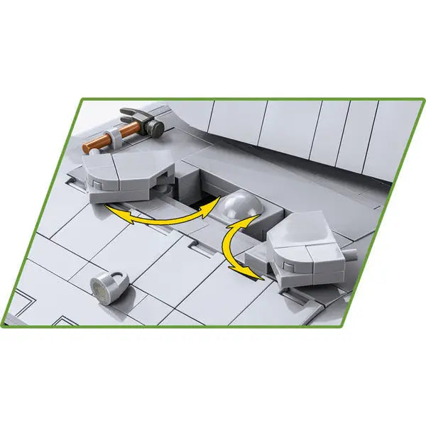 COBI 2572 Panzerkampfwagen E-100 Historical Collection Bausteine NerdMania