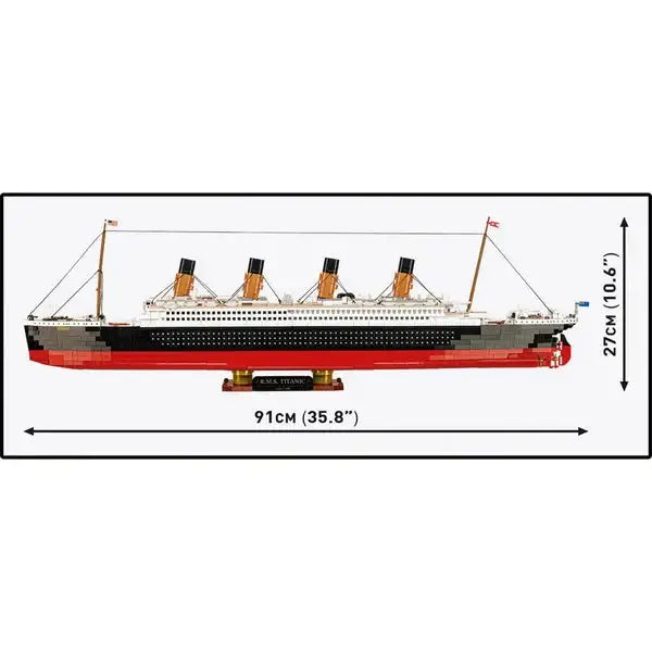 COBI 1686 RMS Titanic 1:300 Historical Collection Bausteine NerdMania