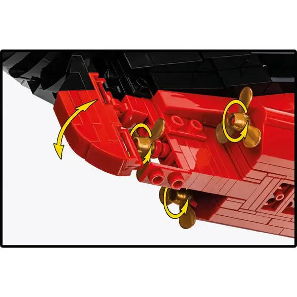 COBI 1686 RMS Titanic 1:300 Historical Collection Bausteine NerdMania