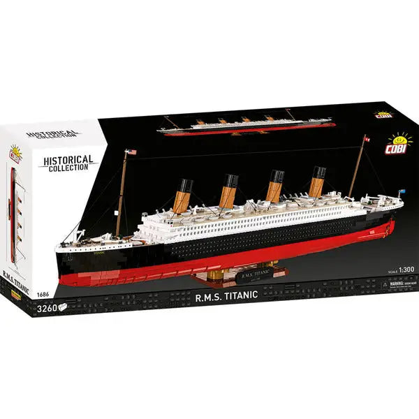 COBI 1686 RMS Titanic 1:300 Historical Collection Bausteine NerdMania