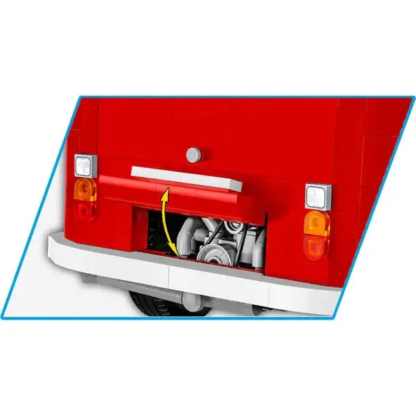 Cobi 24361 Volkswagen T2a Camper Van Executive Edition Bausteine NerdMania