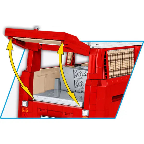 Cobi 24361 Volkswagen T2a Camper Van Executive Edition Bausteine NerdMania