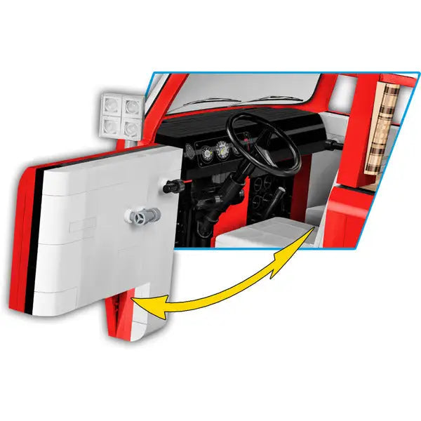 Cobi 24361 Volkswagen T2a Camper Van Executive Edition Bausteine NerdMania