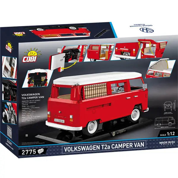Cobi 24361 Volkswagen T2a Camper Van Executive Edition Bausteine NerdMania