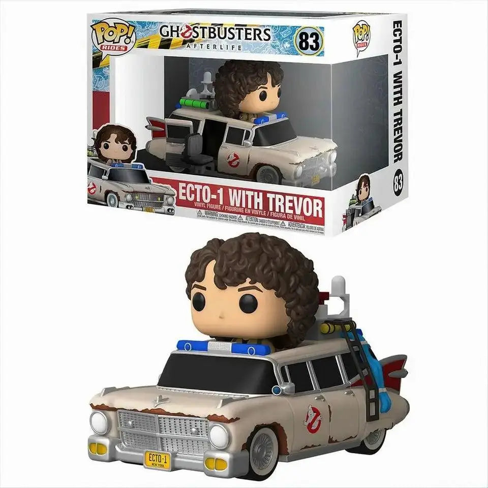 Funko Ghostbusters - ECTO-1 with Trevor (83) Spielfigur POP Rides - NerdMania