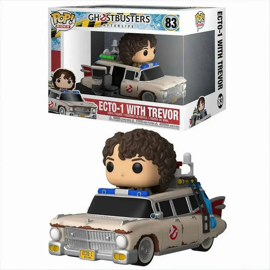 Funko Ghostbusters - ECTO-1 with Trevor (83) Spielfigur POP Rides - NerdMania