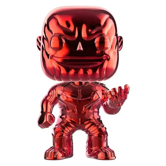 FUNKO POP Marvel Avengers #289 Thanos rot Chrom Vinyl Figur NEU - NerdMania