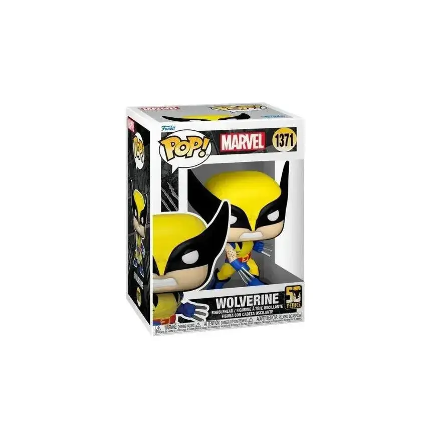 Funko POP! Marvel Vinyl Figur Wolverine 50th - Ultimate Wolverine (Classic) 1371 Sammelfigur - NerdMania