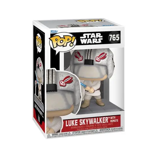 Funko POP! Star Wars Movie Vinyl Figur Luke/Remote 9cm Sammelfigur