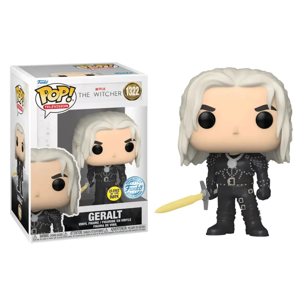 Funko Pop! TV: The Witcher - Geralt with Sword 1322 Special Edition Sammelfigur - NerdMania