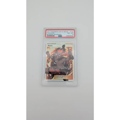Kiawe Full Art 144/147 Pokémon Sonne & Mond: Nacht in Flammen PSA 8 NM-MT ENG Sammelkarte TCG NerdMania