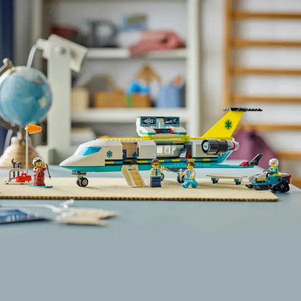 LEGO 60465 City Notfallrettungsflugzeug Klemmbausteine NerdMania