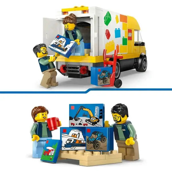 LEGO City 60500 Der LEGO Lieferwagen Bausteine NerdMania