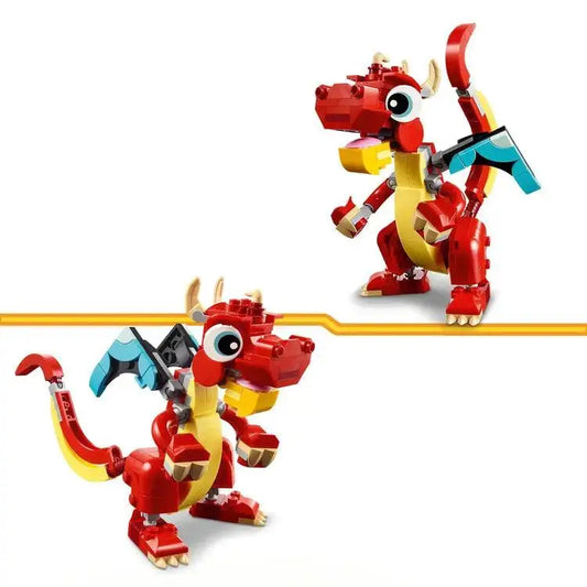 LEGO CREATOR: Roter Drache (31145) Bausteine Bricks Bausatz - NerdMania