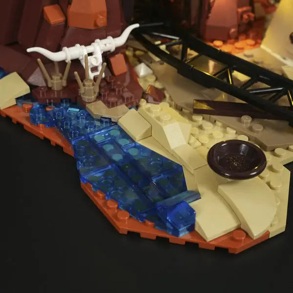 FunWhole f-9077 Old West Goldmine Lumibricks Bausteine NerdMania