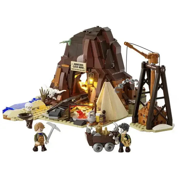FunWhole f-9077 Old West Goldmine Lumibricks Bausteine NerdMania