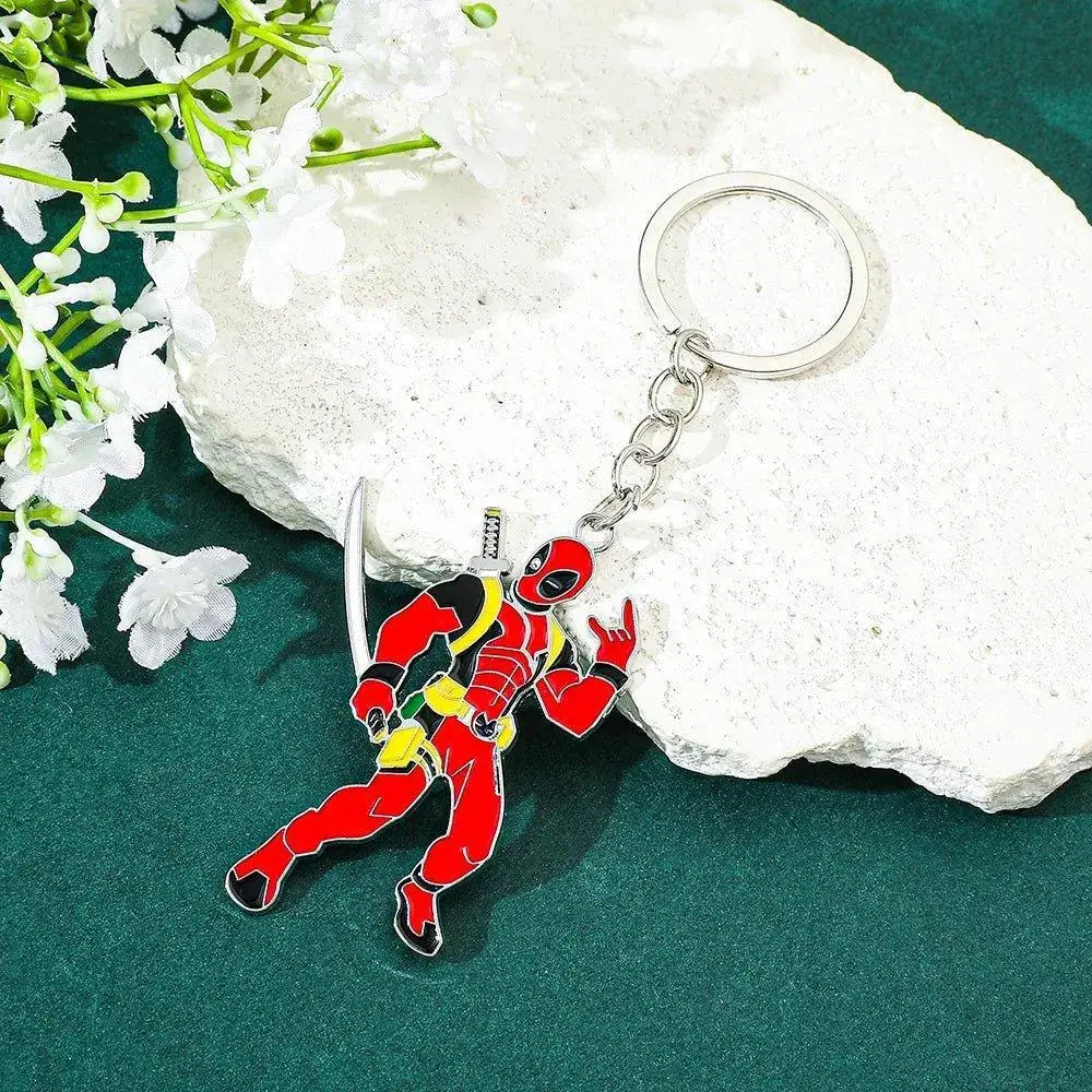 Marvel Movie Deadpool Schlüsselanhänger Merchandise Geek Geschenk - NerdMania