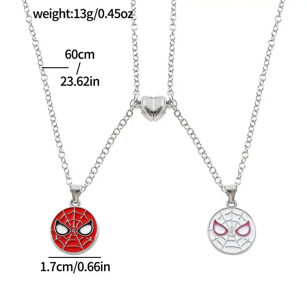 Marvel Superhero Spiderman Halskette 2 Varianten Partnerkette Merchandise Geschenk - NerdMania