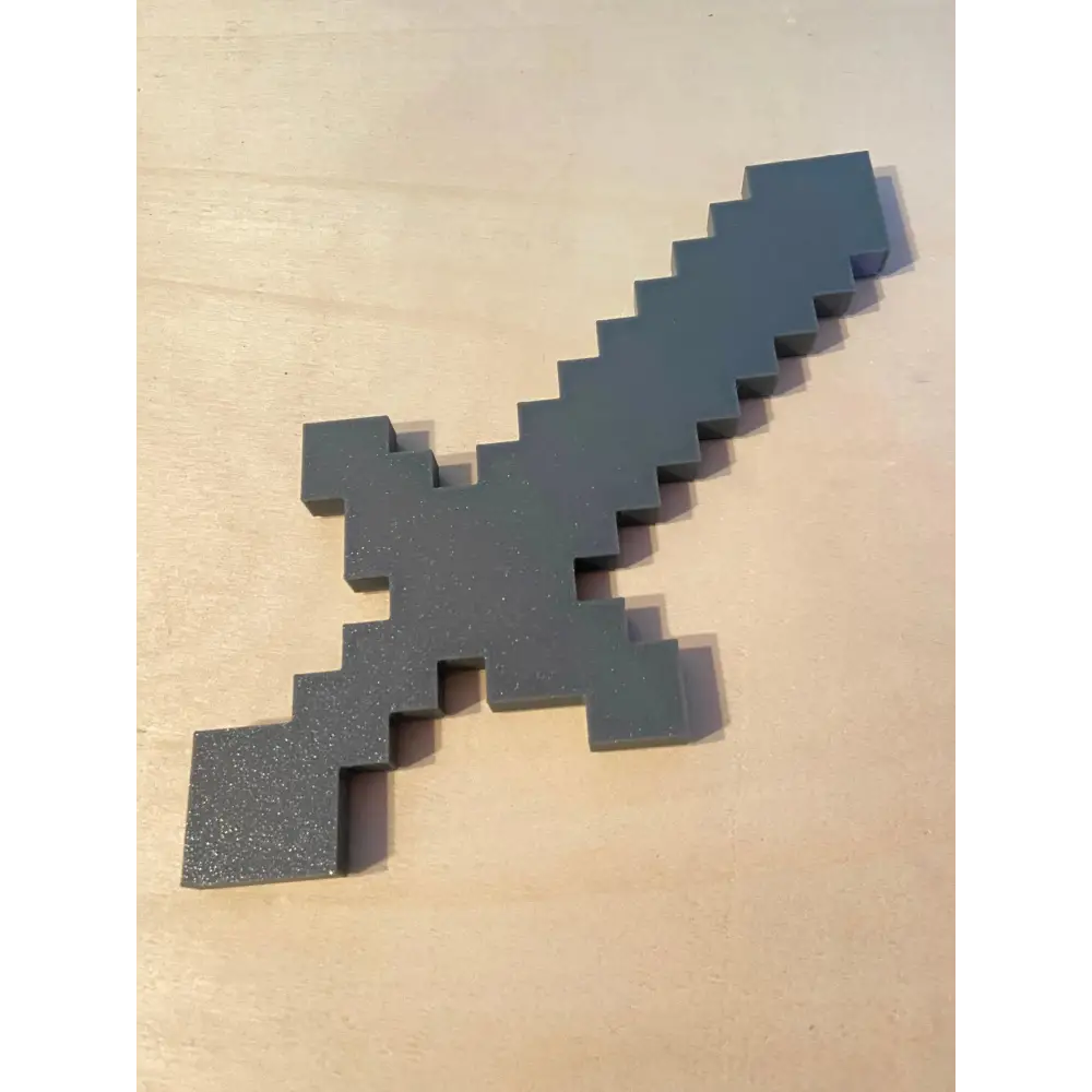 Minecraft Schwert aus Kunststoff 3D Druck Fans Sammler Minecraft Videospiele - NerdMania