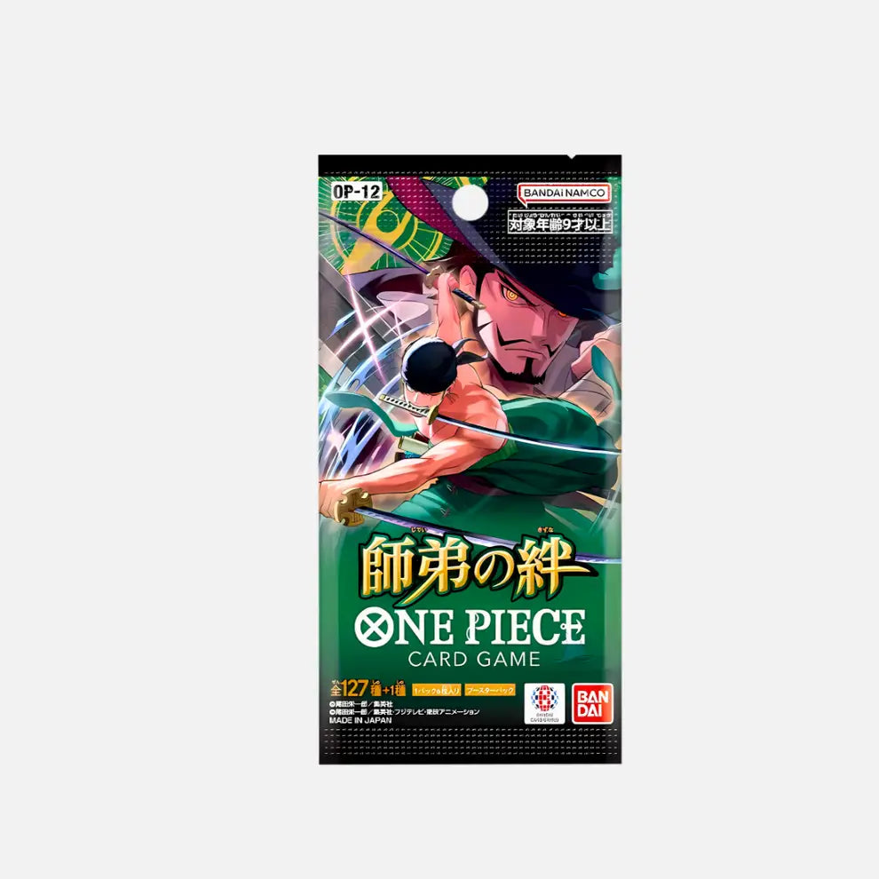 One Piece OP-12 Legacy of the Master Booster Pack JP Sammelkarten TCG NerdMania