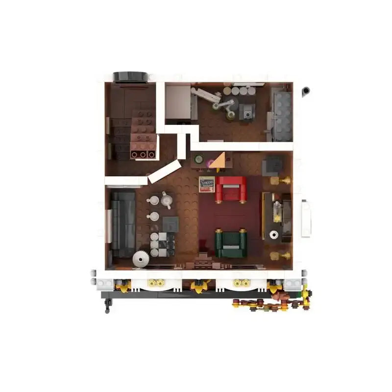 Pantasy Sherlock Holmes Baker Street 221B Apartment Bausteine Bricks NerdMania