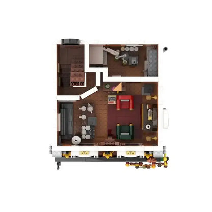 Pantasy Sherlock Holmes Baker Street 221B Apartment Bausteine Bricks NerdMania