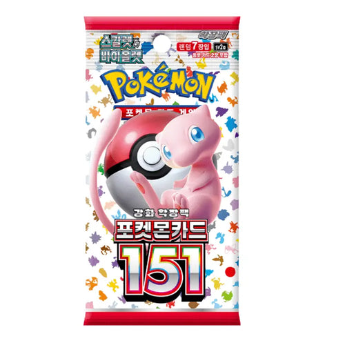 Pokémon 151 sv2A Booster Koreanisch TCG Sammelkarten - NerdMania
