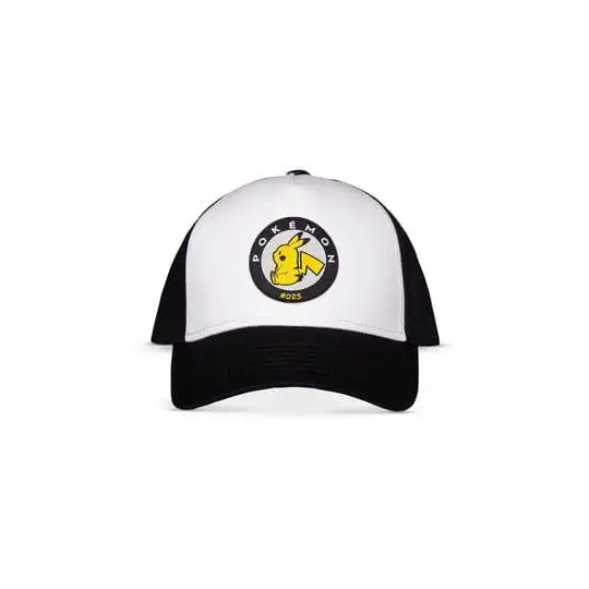 Pokémon Baseball Cap Pikachu Black & White Kappe Merch - NerdMania