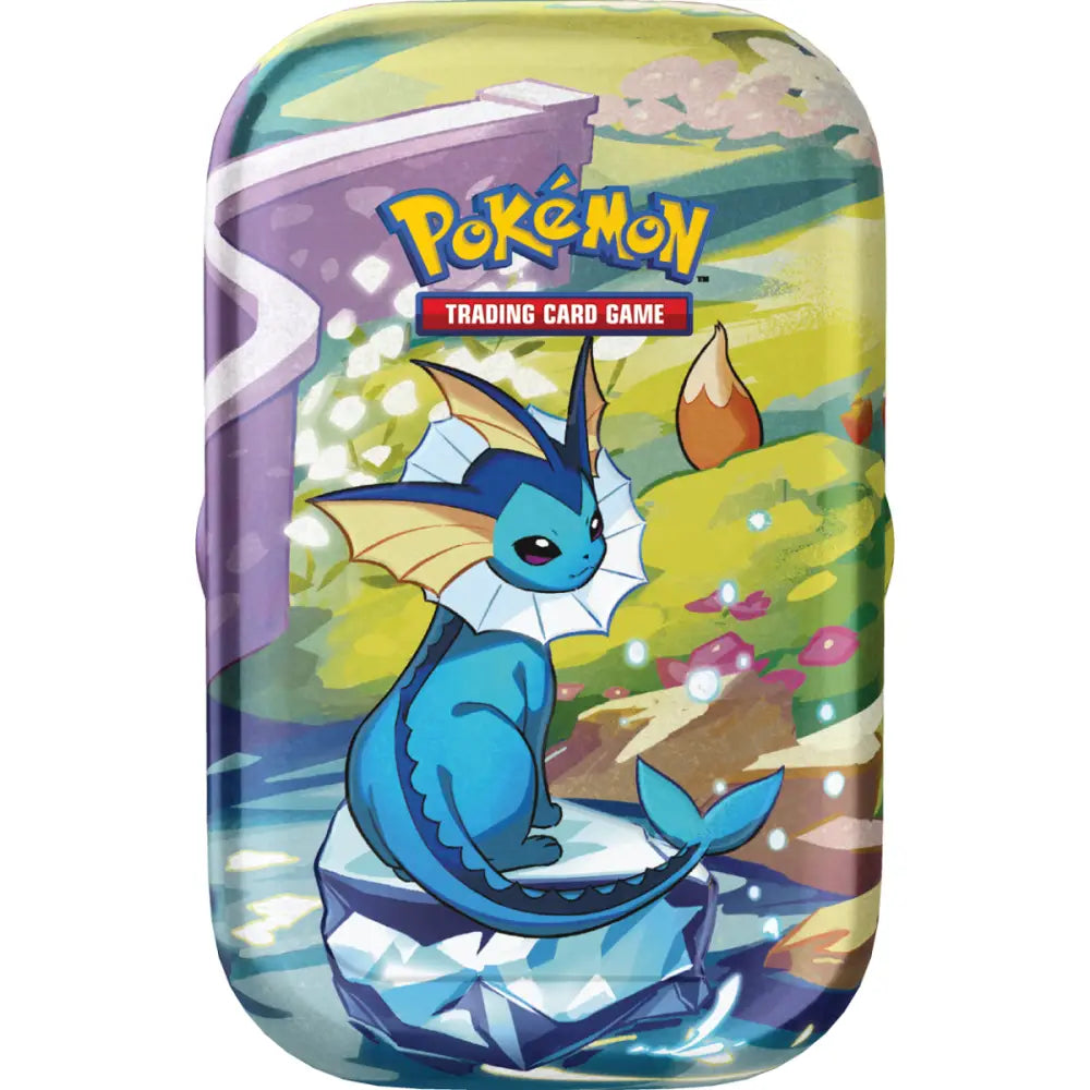 Pokémon Karmesin & Purpur Prismatische Entwicklungen Mini Tin zufälliges Motiv Deutsch TCG Sammelkarten NerdMania