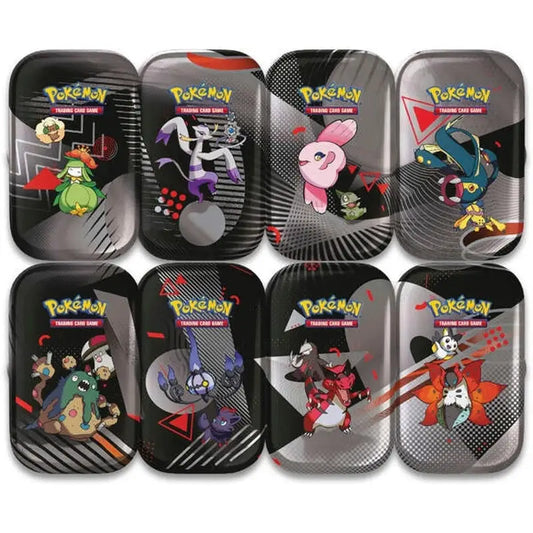 Pokémon Karmesin & Purpur Schwarze Blitze Mini-Tin KP10.5 DE Sammelkarten TCG NerdMania