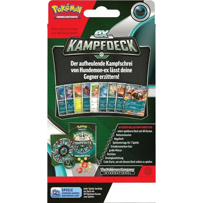 Pokémon Karten ex-Kampfdeck Hundemon-ex TCG - NerdMania