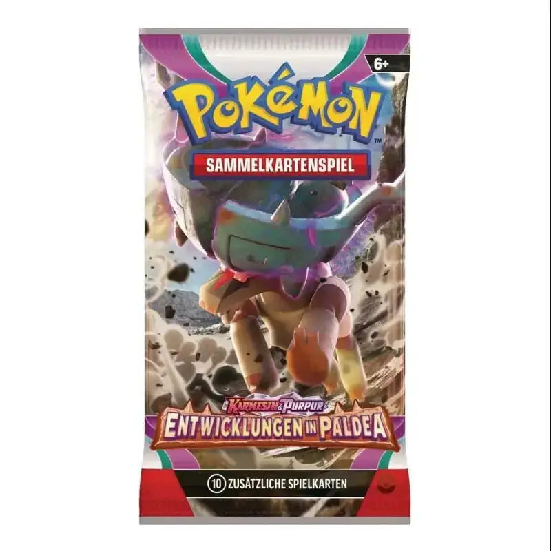 Pokémon Karten Karmesin & Purpur Entwicklungen in Paldea Booster Packs TCG Sammelkarten - NerdMania