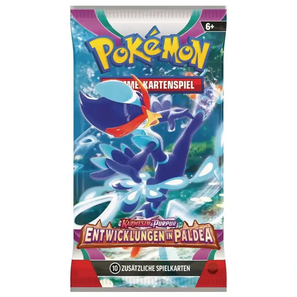 Pokémon Karten Karmesin & Purpur Entwicklungen in Paldea Booster Packs TCG Sammelkarten - NerdMania