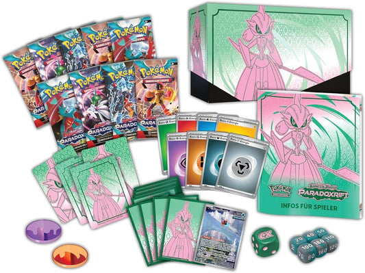 Pokémon Karten Karmesin & Purpur Paradoxrift Eisenkrieger Top-Trainer-Box TCG Sammelkarten - NerdMania