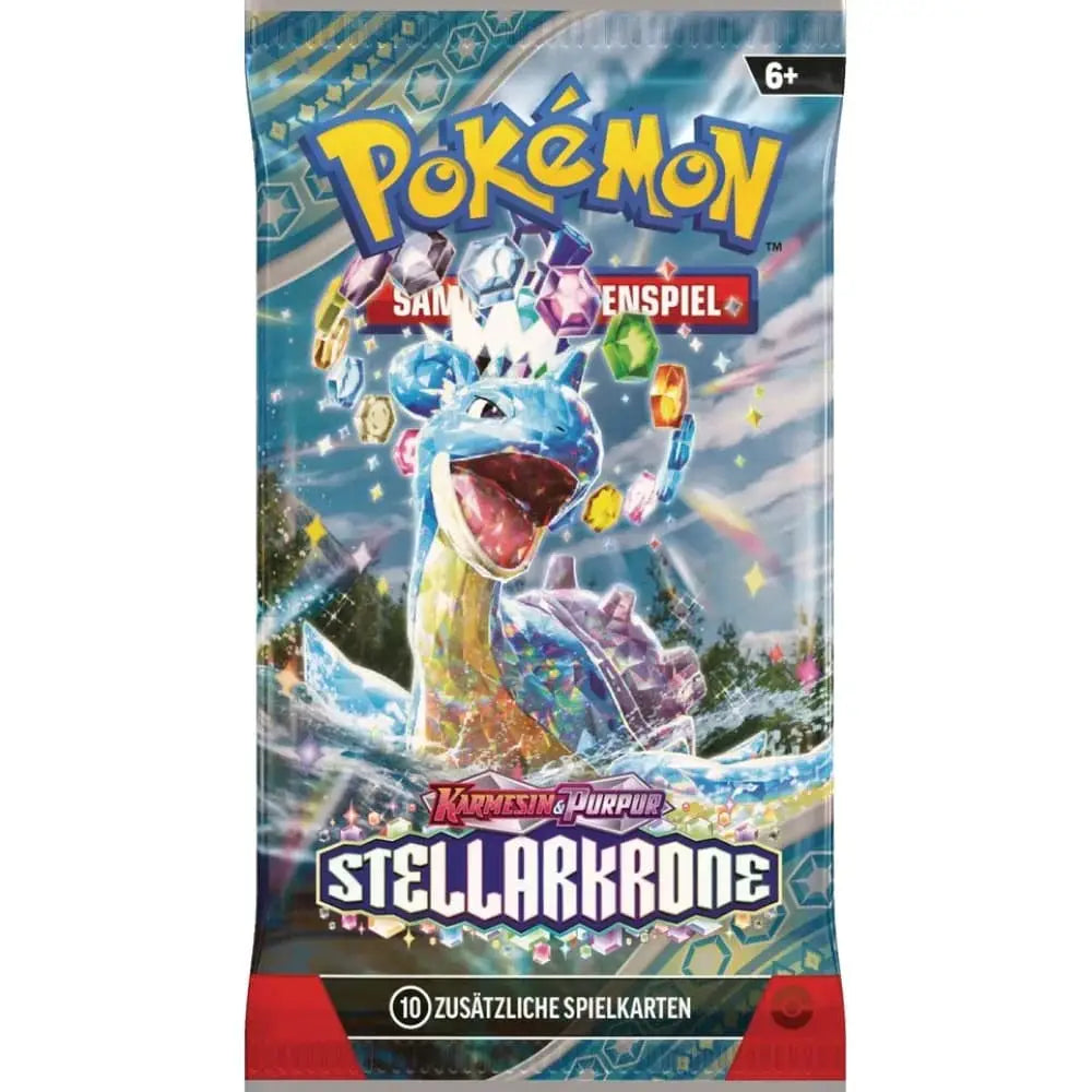 Pokémon Karten Karmesin & Purpur Stellarkrone Booster Pack TCG - NerdMania