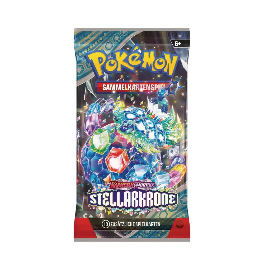 Pokémon Karten Karmesin & Purpur Stellarkrone Booster Pack TCG - NerdMania