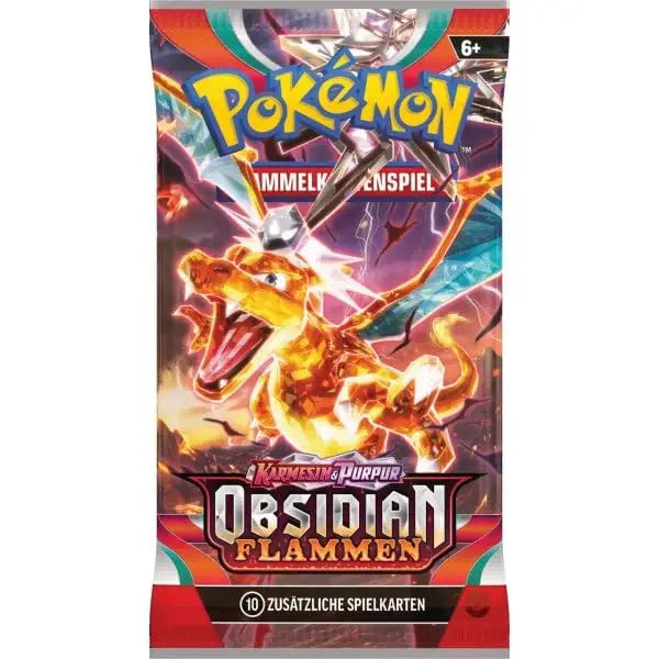 Pokémon KP03 Karmesin & Purpur Obsidian Flammen Booster TCG PKM - NerdMania