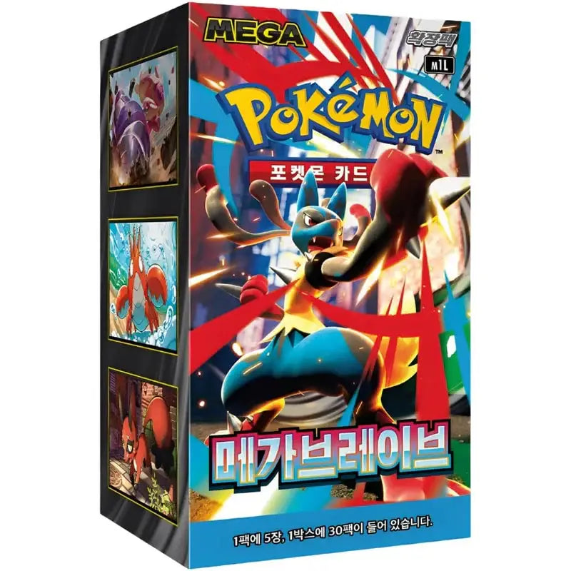 Pokémon Mega Brave Booster (M1L) KOR Sammelkarten TCG Pokémon