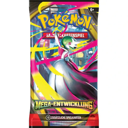 Pokémon Mega-Entwicklung Booster Pack Sammelkarten TCG Deutsch NerdMania