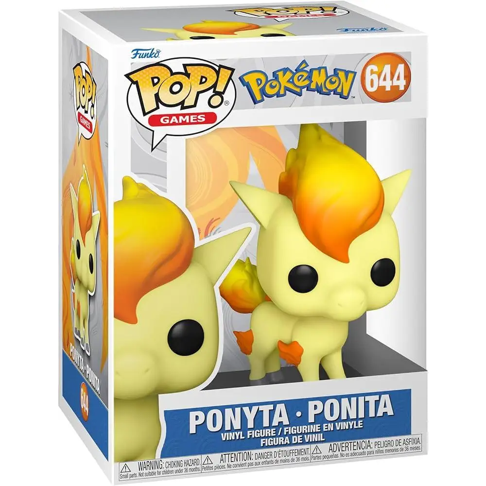 Pokemon POP! Games Vinyl Figur Ponita 9 cm Sammelfigur - NerdMania