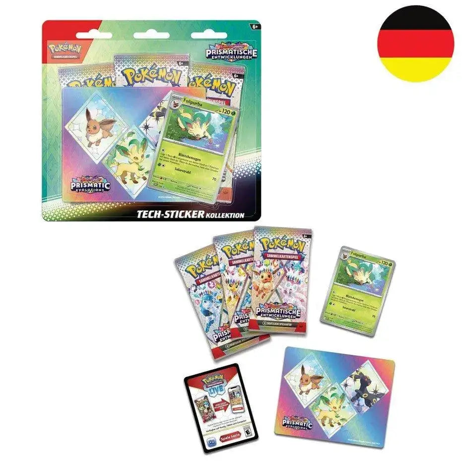 Pokémon Prismatische Entwicklungen Tech Sticker Kollektion KP8.5 DE - NerdMania