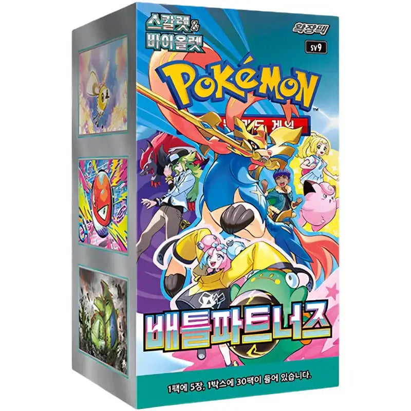 Pokémon Scarlet & Violet Battle Partners sv9 Booster KOR Sammelkarten TCG Pokémon