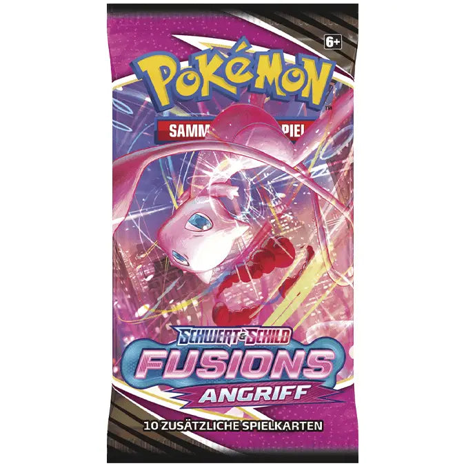 Pokémon Schwert & Schild - Fusionsangriff Booster Pack - Deutsch TCG - NerdMania