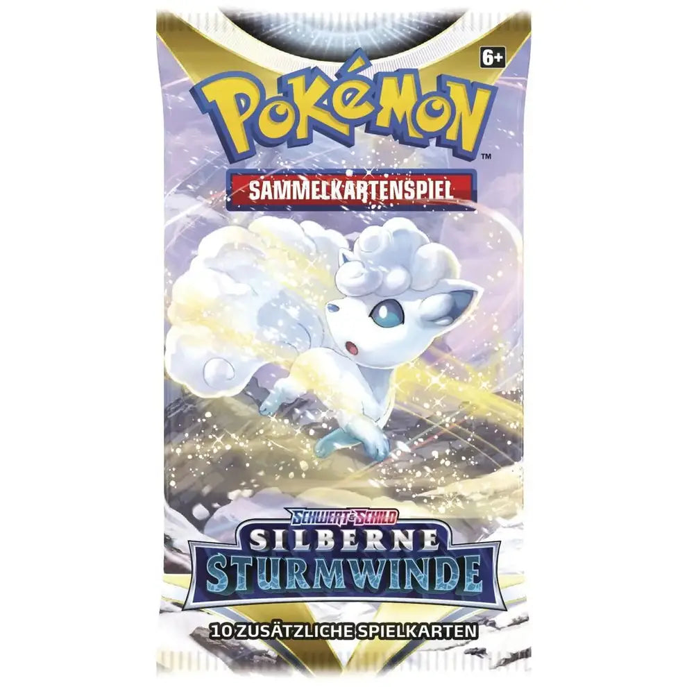 Pokémon Schwert & Schild Silberne Sturmwinde SWSH12 Booster DE Sammelkarten TCG NerdMania